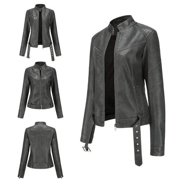 Slim Leather Jacket