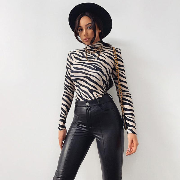 Zipper Leather Pants With Split Feet