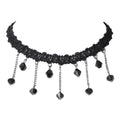 Velvet Lace Neckband Collar Female Clavicle Chain