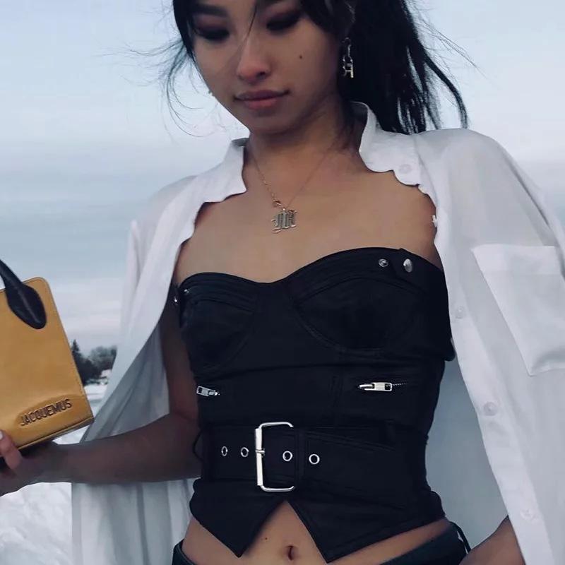 Sexy Corset Tie Wrap Chest
