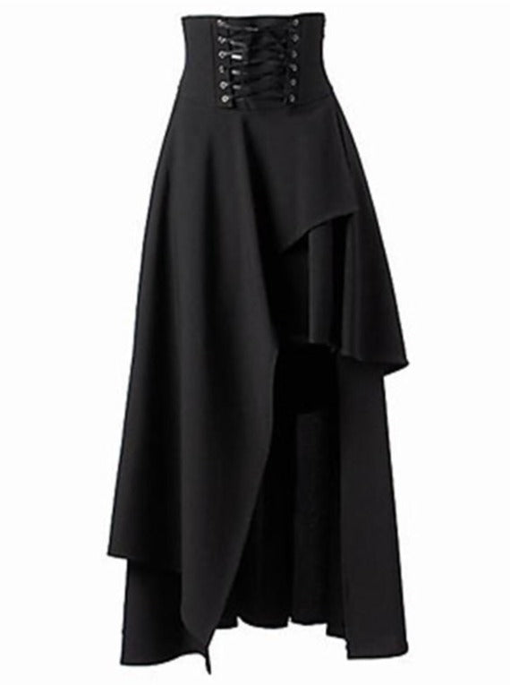 Gothic Lolita Lace-up Skirt