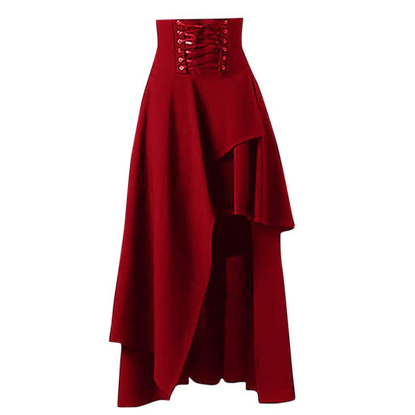 Gothic Lolita Lace-up Skirt