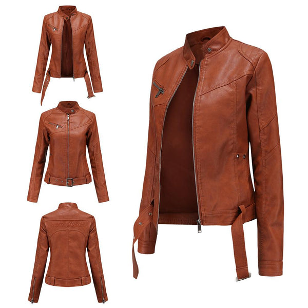 Slim Leather Jacket