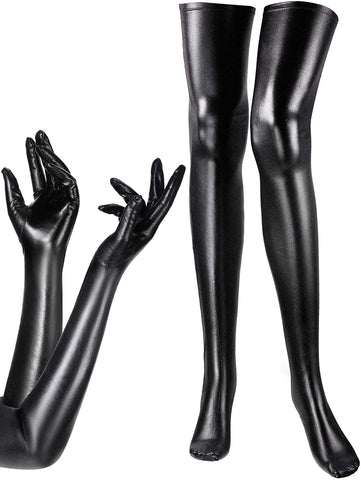 Tight Gloves + Thigh Socks Set