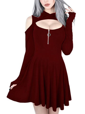 Ladies Hooded Dress