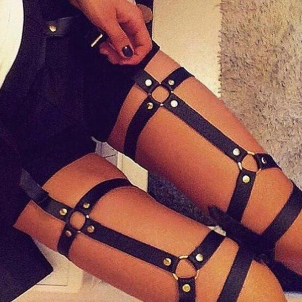 Sexy Beautiful Leg Loop Bondage Belt