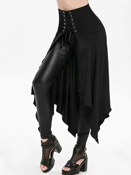 Punk Rock Goth Bandage Skirt