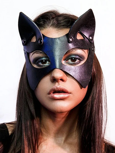 Punk Masquerade Leather Mask