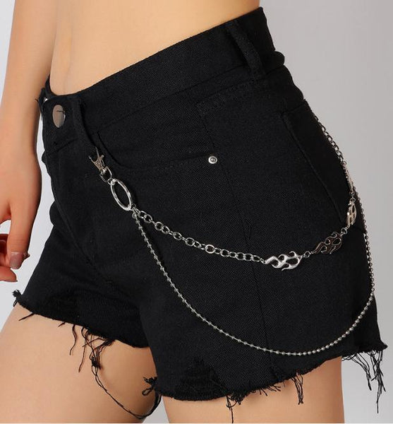 Punk Style Unisex Metal Trouser Chain