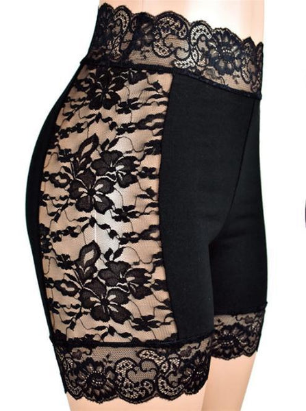 Lace Hollow Stitching Boxer Briefs