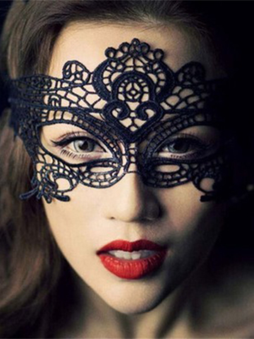 Party Queen Masquerade Lace Mask