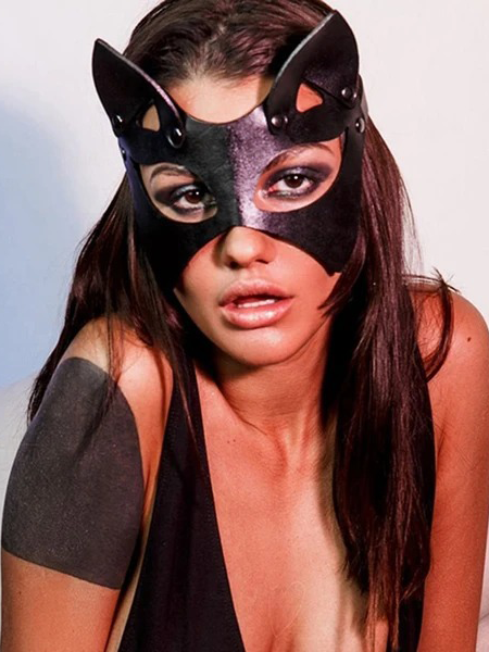 Punk Masquerade Leather Mask