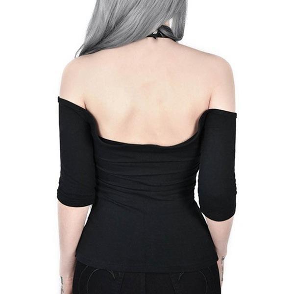 Deep U Short Sleeve T-shirt