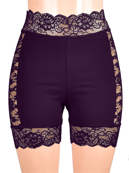 Lace Hollow Stitching Boxer Briefs