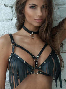 Ladies Bikini With Fringe Sling