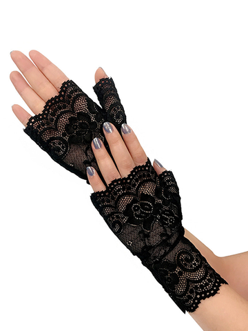 Lace Summer UV Protection Gloves