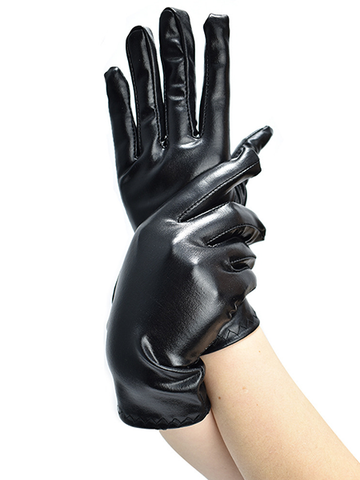 Dance Leather Show Gloves