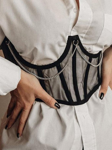 Temperament Commuter Slim Belted Girdle