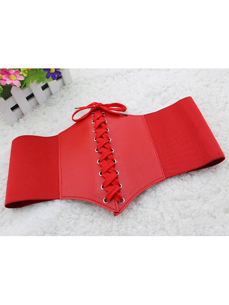 Elastic Band Decoration Corset