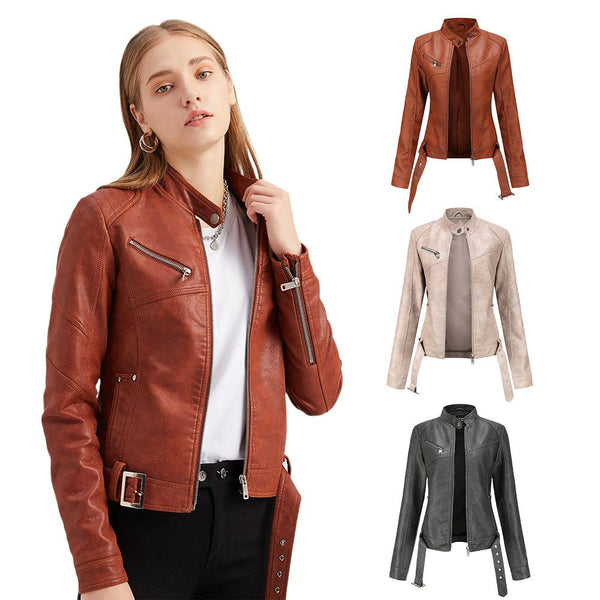 Slim Leather Jacket