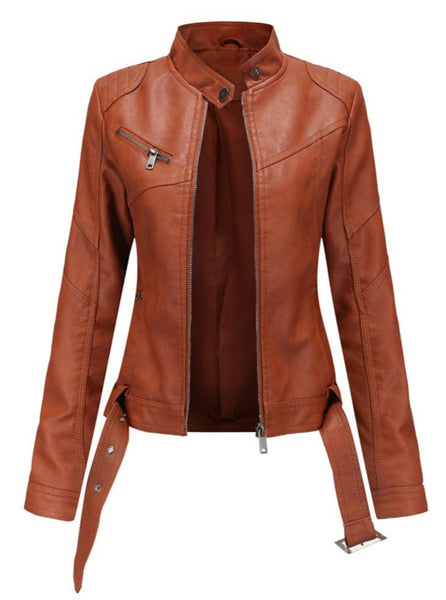 Slim Leather Jacket