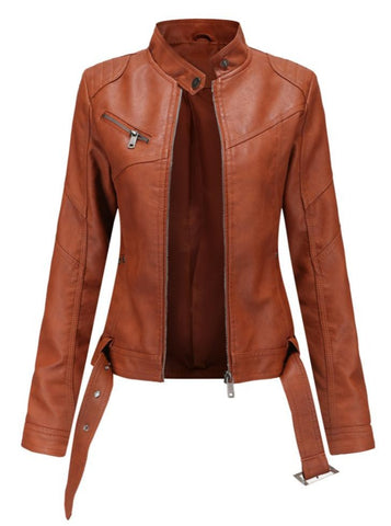 Slim Leather Jacket