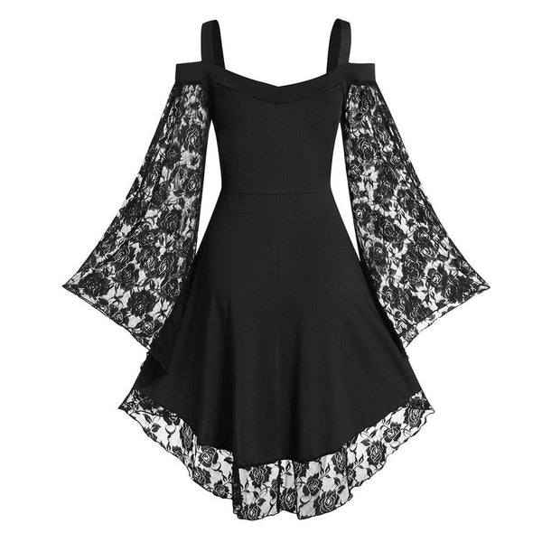 Tube Top Strap Lace Lace Dress