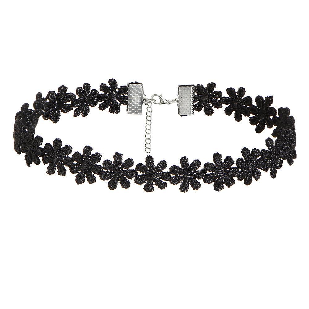 Velvet Lace Neckband Collar Female Clavicle Chain