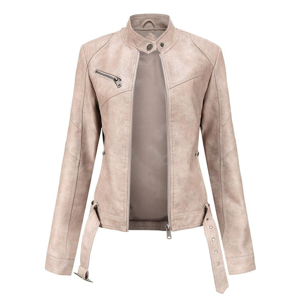 Slim Leather Jacket