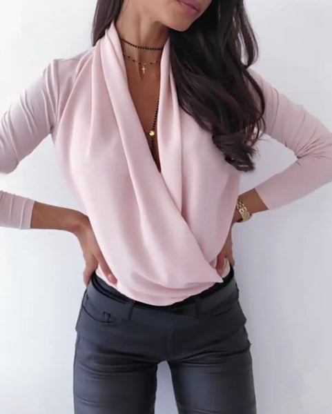 Deep V Swing Neck Top