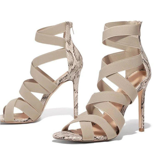 Comfortable Stiletto Open-toed Women's Sandals