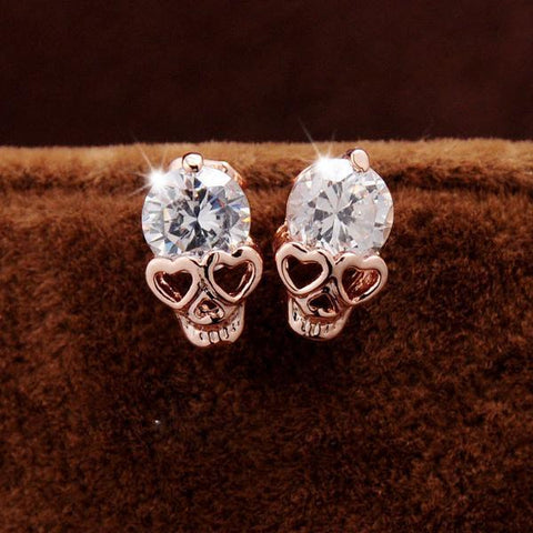 Skull Gothic Earrings