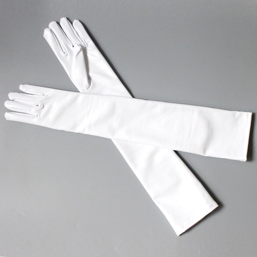 Sexy Patent Leather Gloves