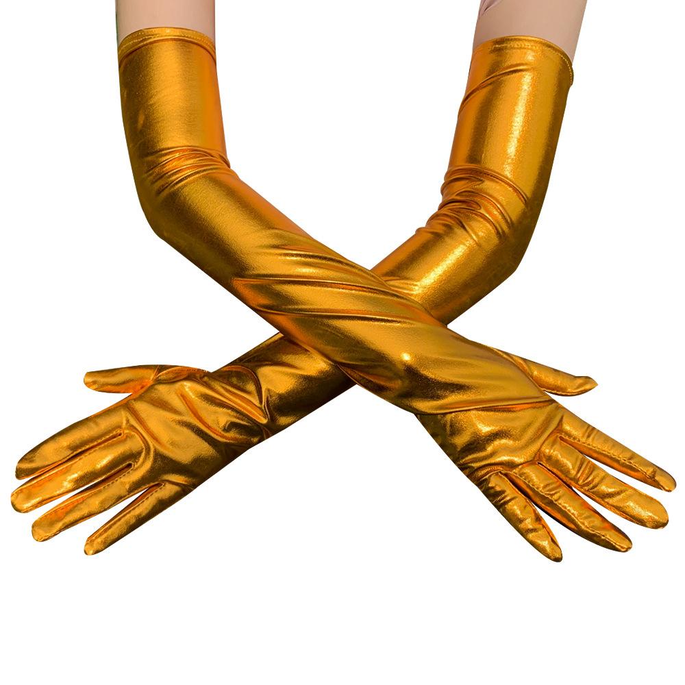 Sexy Patent Leather Gloves